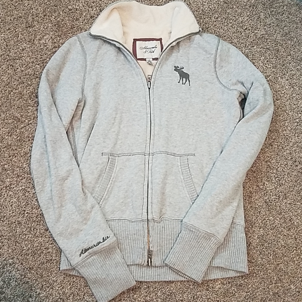 Abercrombie and Fitch zip up